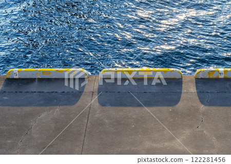 Pollard at the middle jetty of Kobe Port 122281456