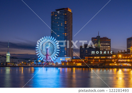 神戶臨海樂園的美麗夜景 122281493