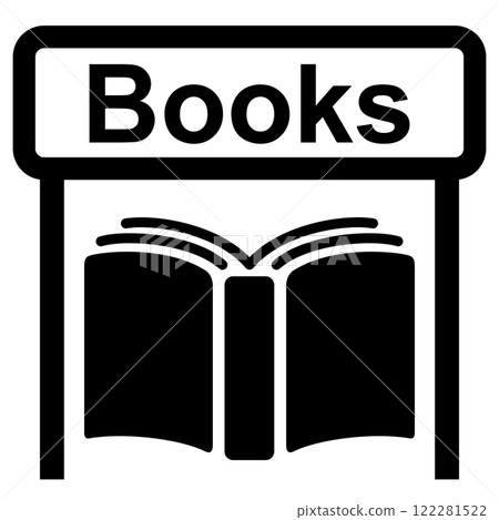 A sign directing you to a bookstore A sign directing you to a bookstore 122281522