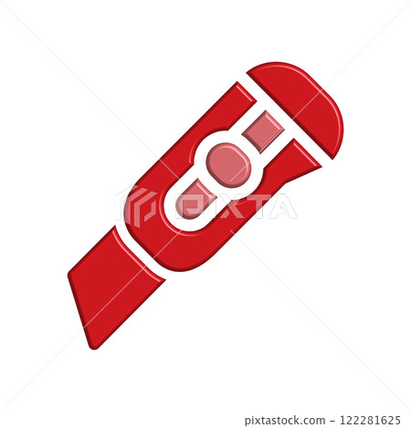 Cutter icon design template Cutter icon design template 122281625