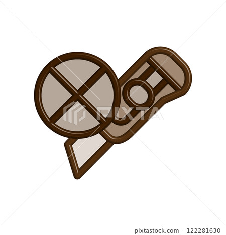 Cutter icon design template Cutter icon design template 122281630