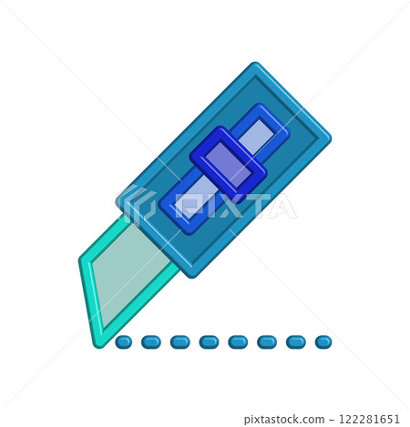 Cutter icon design template Cutter icon design template 122281651