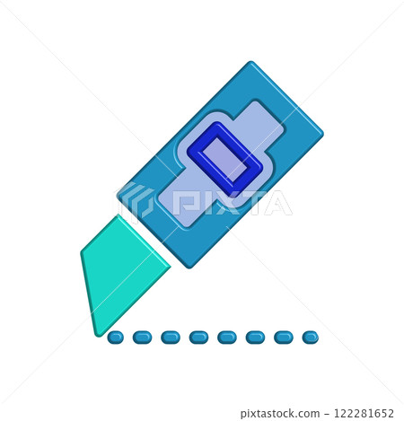 Cutter icon design template 122281652