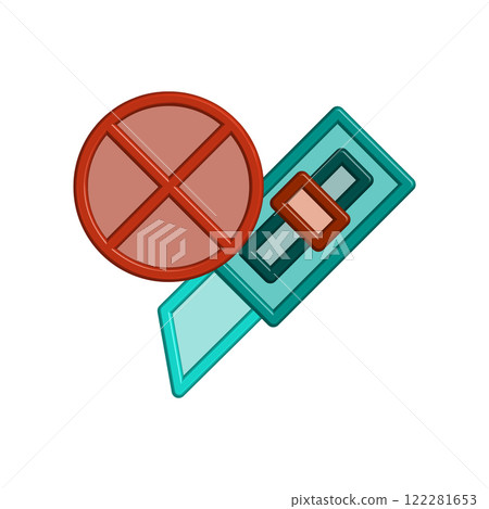 Cutter icon design template 122281653