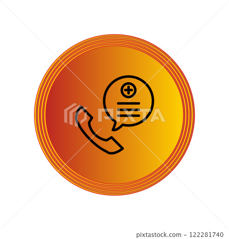 Medical Report icon template Medical Report icon template 122281740