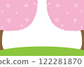 可愛的櫻花相框 122281870