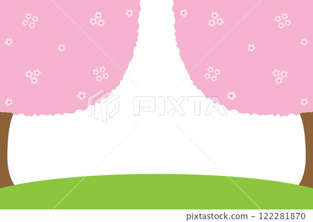 cute cherry blossom frame cute cherry blossom frame 122281870