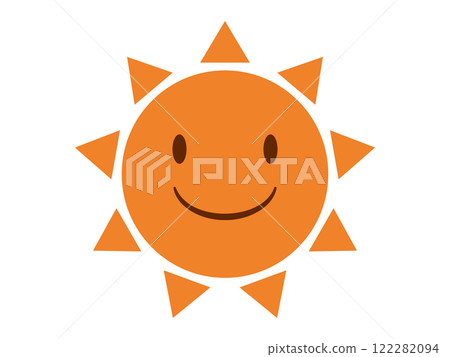 Smiling simple sun Smiling simple sun 122282094