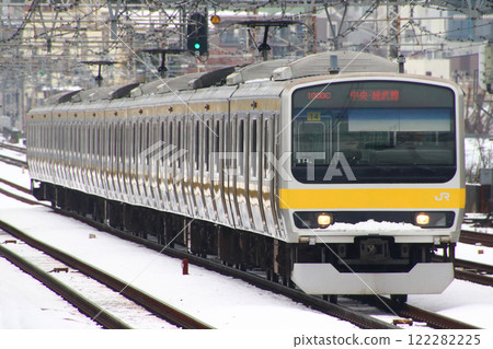[JB] Snowy Sobu Line Local Train E231 Series 122282225