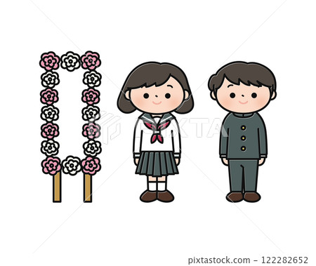 入學典禮·畢業典禮形象 入學典禮·畢業典禮形象 122282652