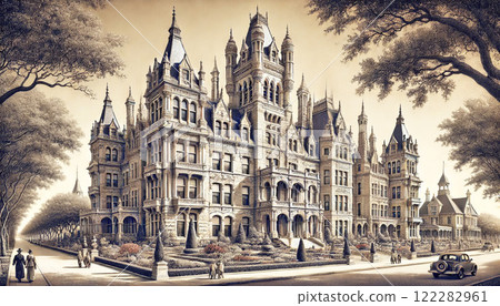Image of Galveston's Bishop's Palace 122282961