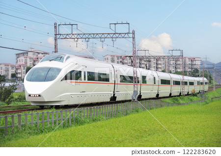 小田急小田原線鶴卷溫泉~伊勢原小田急50000型50002編組箱根VSE 小田急小田原線鶴卷溫泉~伊勢原小田急50000型50002編組箱根VSE 122283620