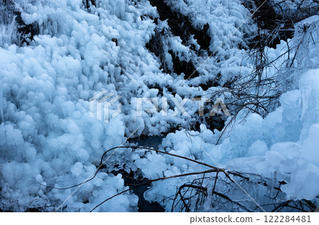 Ashigakubo Icicles, a winter tourist attraction, Chichibu Ashigakubo Icicles, a winter tourist attraction, Chichibu 122284481