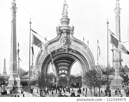 1900 Paris World's Fair Entrance 122284979