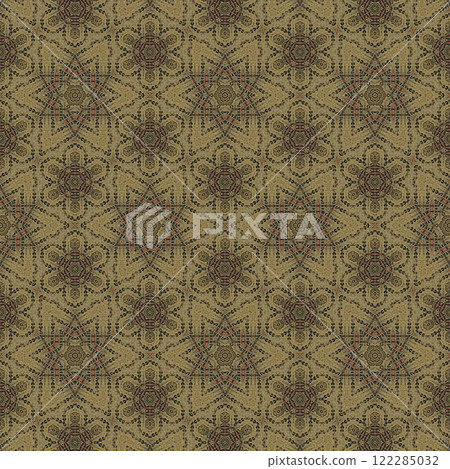 Pakistani ethnic lace texture. Geometric stripe ornament cover photo. Traditional mystic background design. Turkish fashion for floor tiles and carpet. Repeated pattern design for Indian textile print Pakistani ethnic lace texture. Geometric stripe ornament cover photo. Traditional mystic background design. Turkish fashion for floor tiles and carpet. Repeated pattern design for Indian textile print 122285032