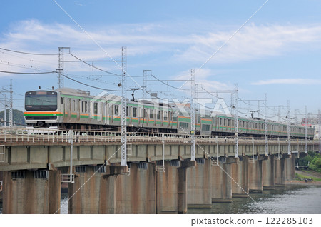 東海道幹線茅崎平塚 JR 東日本 E231 系列 1000 系列 K-13 編組(國府) 東海道幹線茅崎平塚 JR 東日本 E231 系列 1000 系列 K-13 編組(國府) 122285103