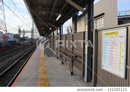 Odasakae Station (Hamakawasaki bound platform) Odasakae Station (Hamakawasaki bound platform) 122285123
