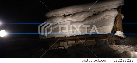 Illuminated houses in Shirakawa-go Illuminated houses in Shirakawa-go 122285222