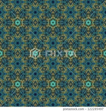 Artistic glossy motifs all over print design. Traditional pattern for throw pillow, rug, carpet, and fabric printing. Modern geometric floral design for textile, tiles, digital paper print Artistic glossy motifs all over print design. Traditional pattern for throw pillow, rug, carpet, and fabric printing. Modern geometric floral design for textile, tiles, digital paper print 122285497