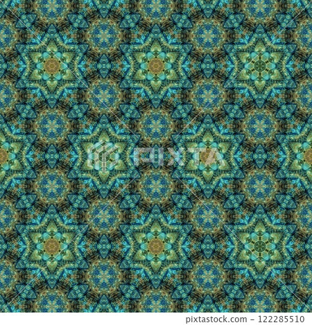 Artistic glossy motifs all over print design. Traditional pattern for throw pillow, rug, carpet, and fabric printing. Modern geometric floral design for textile, tiles, digital paper print Artistic glossy motifs all over print design. Traditional pattern for throw pillow, rug, carpet, and fabric printing. Modern geometric floral design for textile, tiles, digital paper print 122285510