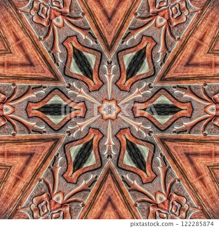 Decorative wooden texture for wall covering. Wood material texture for reed, rug, floor tiles, carpet, fabric, stem, straw, wicker, sisal matting surface printing. Modern wooden frame for decoration Decorative wooden texture for wall covering. Wood material texture for reed, rug, floor tiles, carpet, fabric, stem, straw, wicker, sisal matting surface printing. Modern wooden frame for decoration 122285874