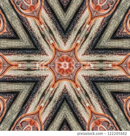 Decorative wooden texture for wall covering. Wood material texture for reed, rug, floor tiles, carpet, fabric, stem, straw, wicker, sisal matting surface printing. Modern wooden frame for decoration Decorative wooden texture for wall covering. Wood material texture for reed, rug, floor tiles, carpet, fabric, stem, straw, wicker, sisal matting surface printing. Modern wooden frame for decoration 122285882