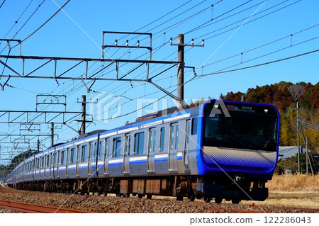 E235 series 1000 series trains for the Sobu Main Line and Yokosuka Line 122286043