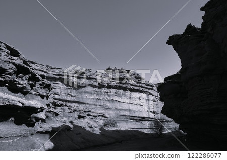 由侵蝕和風蝕形成的峽谷 122286077