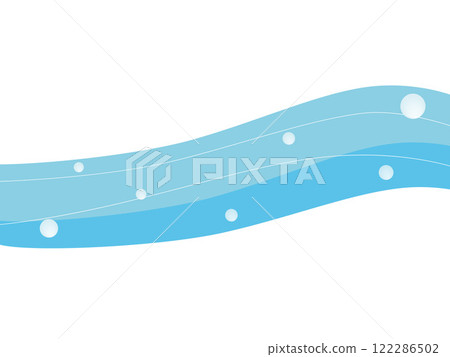 Wave water flow Wave water flow 122286502