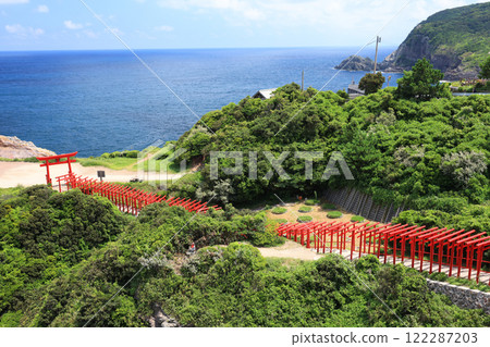 紅鳥居元乃隅神社 4017 122287203