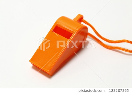 Orange whistle 122287265