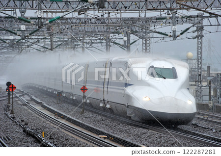 Tokaido Shinkansen Odawara JR Central N700 series Z66 formation (Tokyo) Nozomi Hikari Kodama 122287281