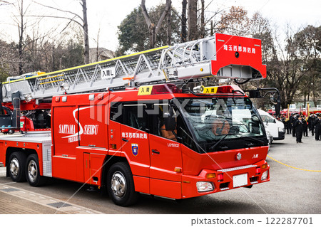 入間市消防局第一次儀式 - 雲梯卡車 122287701