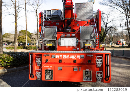 Iruma City Fire Department New Year's Parade - Fire truck Iruma City Fire Department New Year's Parade - Fire truck 122288019
