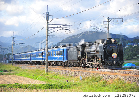 Joetsu Line Gokan-Numata JR East D51-498+12 series (Takasaki) SL Minakami Joetsu Line Gokan-Numata JR East D51-498+12 series (Takasaki) SL Minakami 122288072