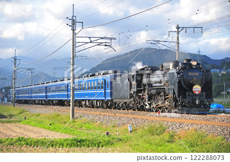 Joetsu Line Gokan-Numata JR East D51-498+12 series (Takasaki) SL Minakami 122288073
