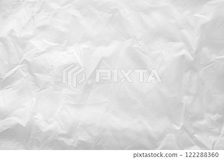 White plastic bag texture background 122288360