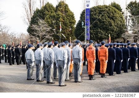 Iruma City Fire Department New Year's Parade Entrance March 122288367