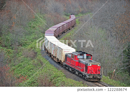 Sekihoku Main Line Ikutahara - Tsunemon (new) JR Freight DD51-1150 + Koki + DD51-1089 (Washibe) 122288674