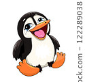Happy little penguin 122289038
