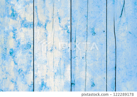 Light blue wooden background. Background for banner 122289178