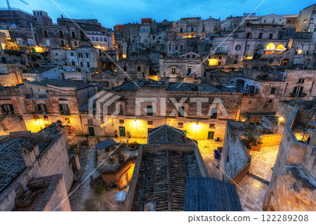 Sassi Sunrise Viewpoint Matera 122289208
