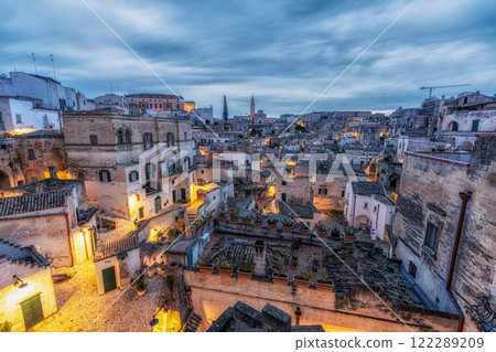 Sassi Sunrise Viewpoint Matera 122289209
