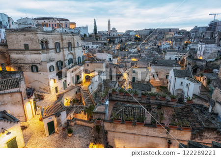 Sassi Sunrise Viewpoint Matera 122289221