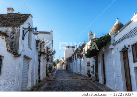 Streets of Alberobello Streets of Alberobello 122289324