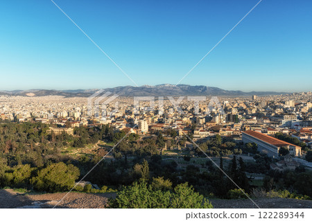 Athens City View with Agora 122289344
