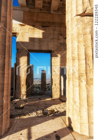 Propylaea Acropolis Gateway 122289348
