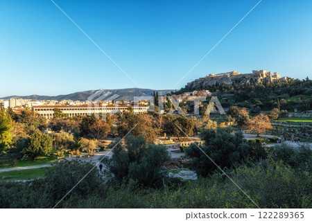 Ancient Agora of Athens Greece 122289365