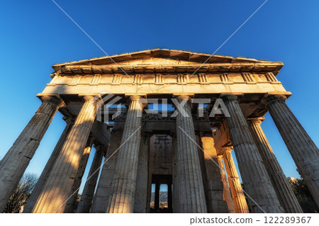 Theseum or temple of hephaistos 122289367
