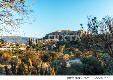 Ancient Agora of Athens Greece 122289368